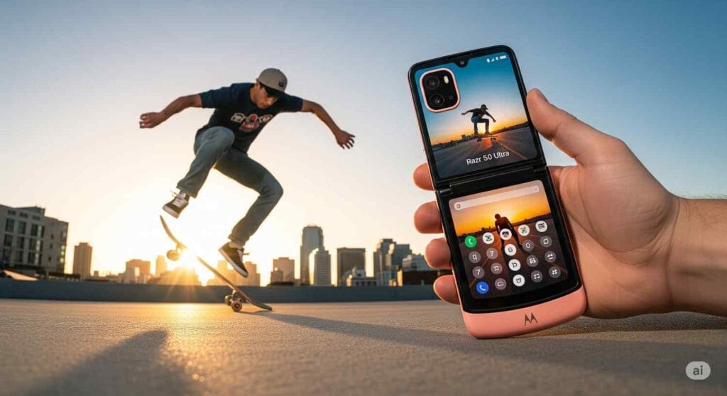 Motorola Razr 50 Ultra – प्रीमियम Foldable Phone with Super Features