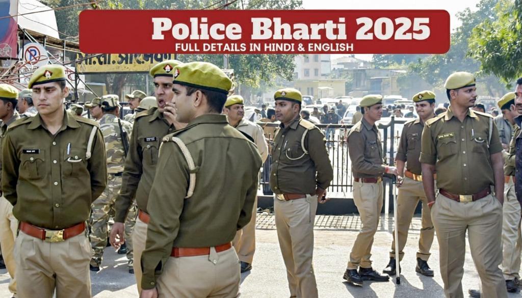 Police Bharti 2025 Online Form Date