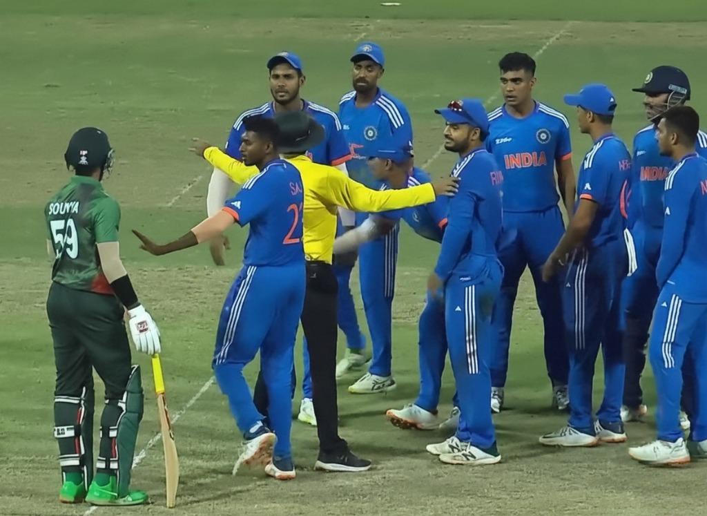 Harshit Rana Vs Soumya Sarkar