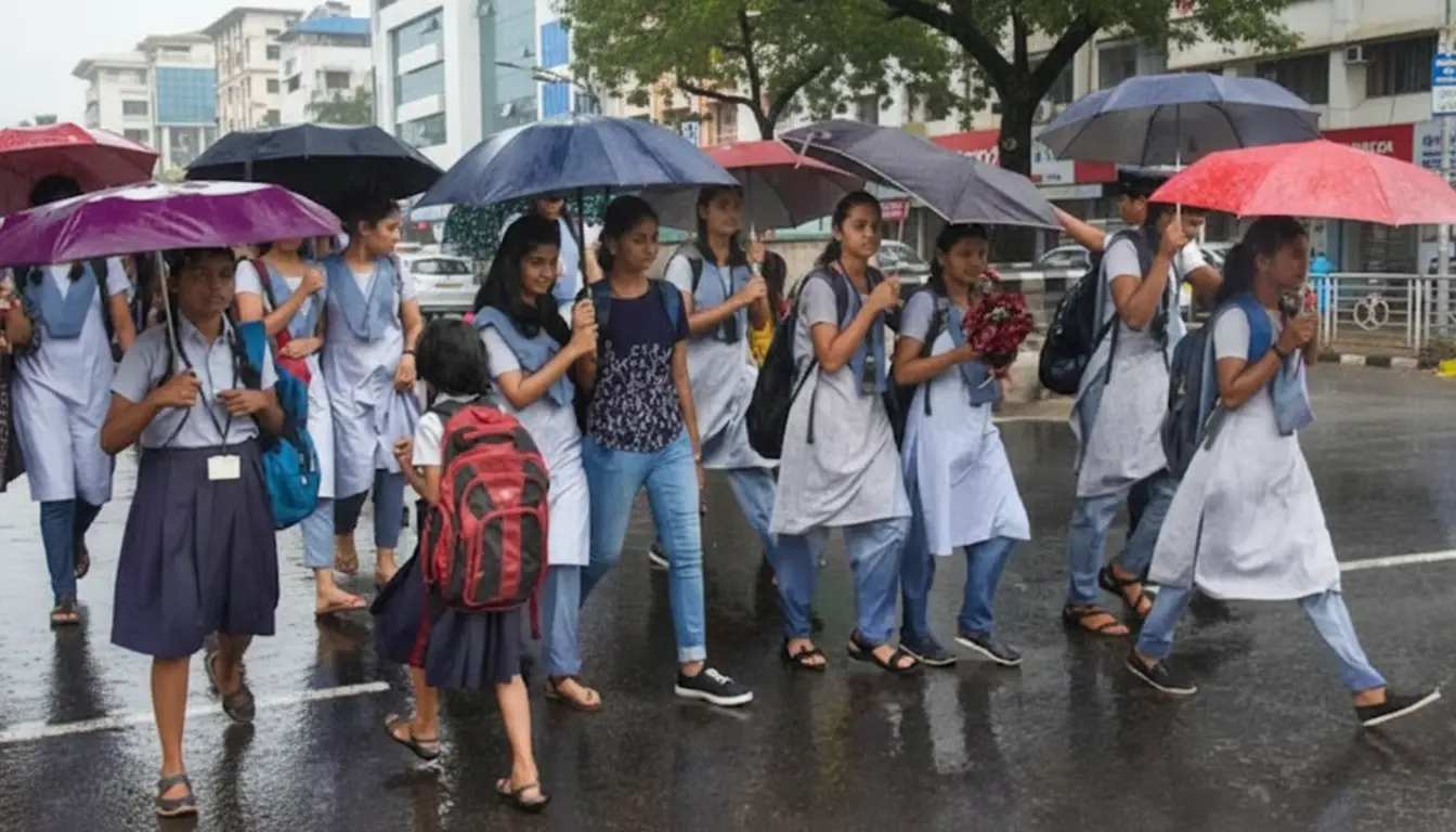 चेन्नई में लगातार बारिश के चलते स्कूलों की छुट्टी: पूरी जानकारी यहाँ